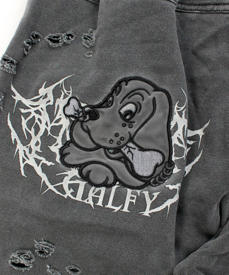 JACKROSE(ジャックローズ) |GALFY/ガルフィー 闇に溶かされし犬ダメージショーツ(MENS)