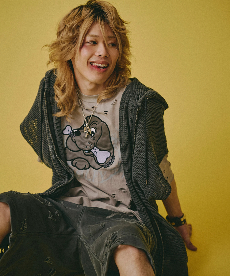 JACKROSE(ジャックローズ) |GALFY/ガルフィー 闇に透けしポンチョ S/S(MENS)