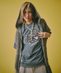 JACKROSE(ジャックローズ) |GALFY/ガルフィー 闇に透けしポンチョ S/S(MENS)