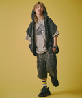 JACKROSE(ジャックローズ) |GALFY/ガルフィー 闇に透けしポンチョ S/S(MENS)