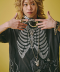 JACKROSE(ジャックローズ) |GALFY/ガルフィー 骨が見えし SS Tee(MENS)