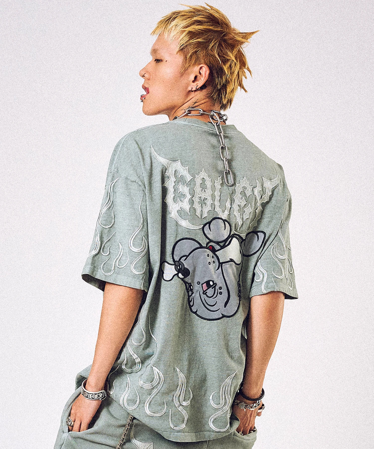 JACKROSE(ジャックローズ) |GALFY/ガルフィー 骨が見えし SS Tee(MENS)
