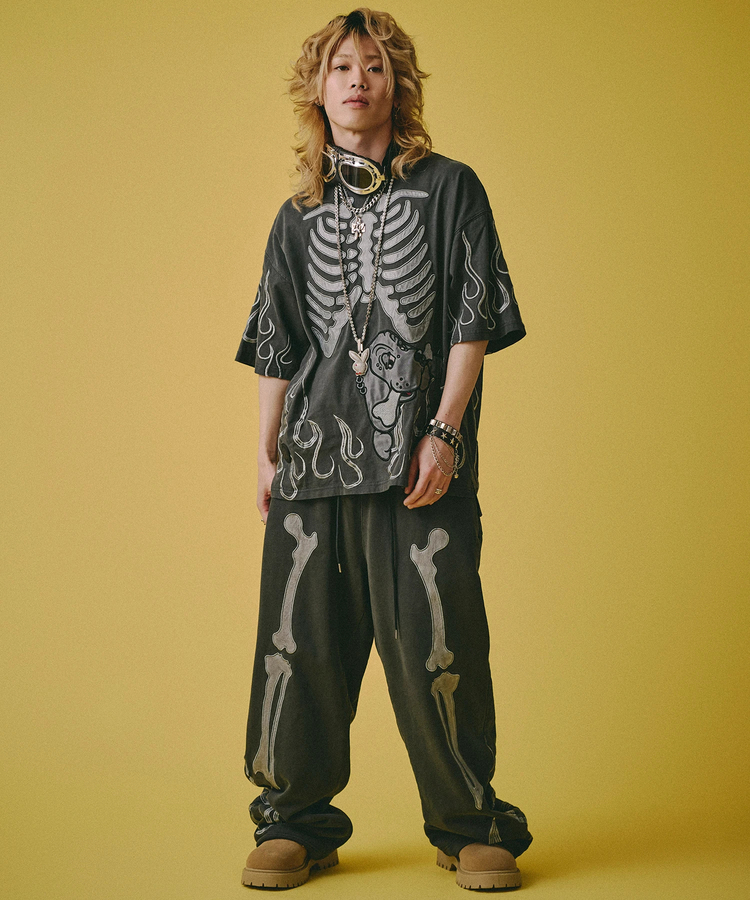 JACKROSE(ジャックローズ) |GALFY/ガルフィー 骨が見えし SS Tee(MENS)