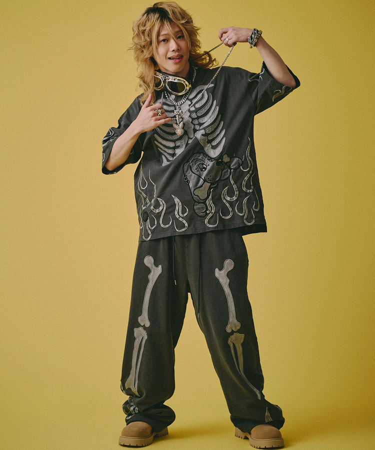 JACKROSE(ジャックローズ) |GALFY/ガルフィー 骨が見えし SS Tee(MENS)