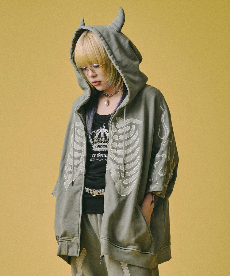 JACKROSE(ジャックローズ) |GALFY/ガルフィー 骨が見えしドルマン S/S(MENS)