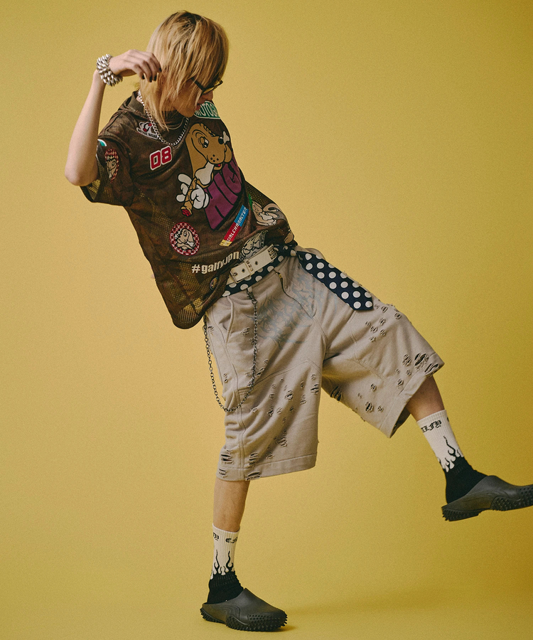 JACKROSE(ジャックローズ) |GALFY/ガルフィー ワッペンだらけでハイになってる SS Tee(MENS)