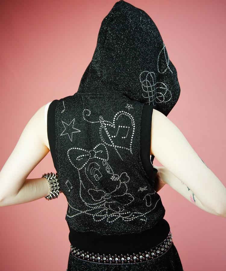JACKROSE(ジャックローズ) |Candy Galfy/キャンディーガルフィー キラ☆FANCYフーディー ベスト(WOMENS)