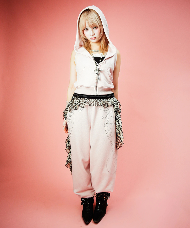 JACKROSE(ジャックローズ) |Candy Galfy/キャンディーガルフィー キラ☆FANCYフーディー ベスト(WOMENS)