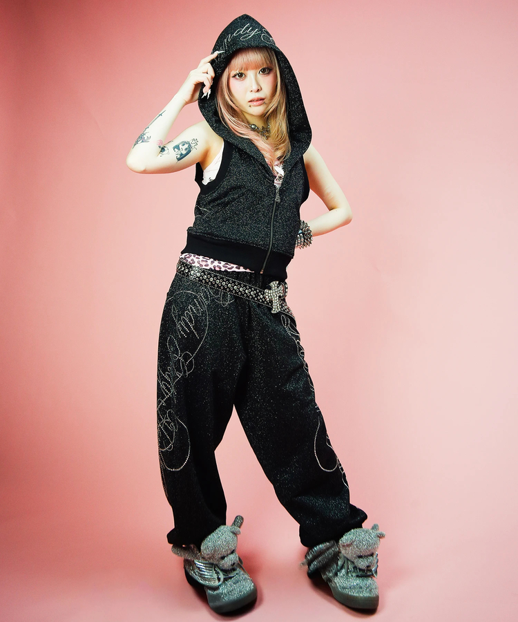 JACKROSE(ジャックローズ) |Candy Galfy/キャンディーガルフィー キラ☆FANCYフーディー ベスト(WOMENS)