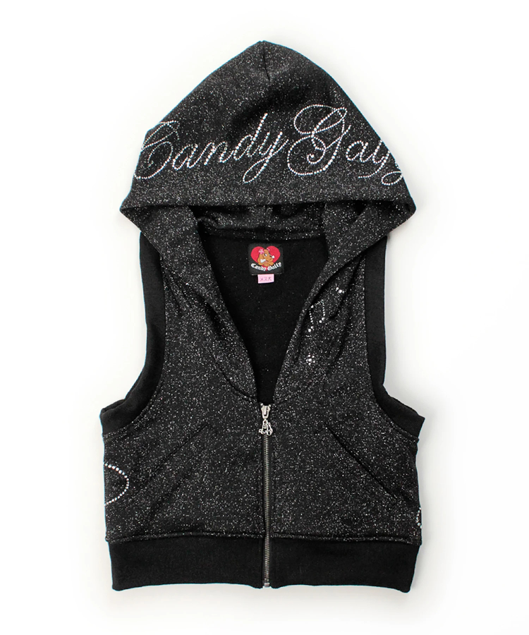 JACKROSE(ジャックローズ) |Candy Galfy/キャンディーガルフィー キラ☆FANCYフーディー ベスト(WOMENS)