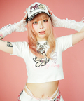 JACKROSE(ジャックローズ) |Candy Galfy/キャンディーガルフィー ピカピカギャルちゃんバタフライチビTee SS(WOMENS)