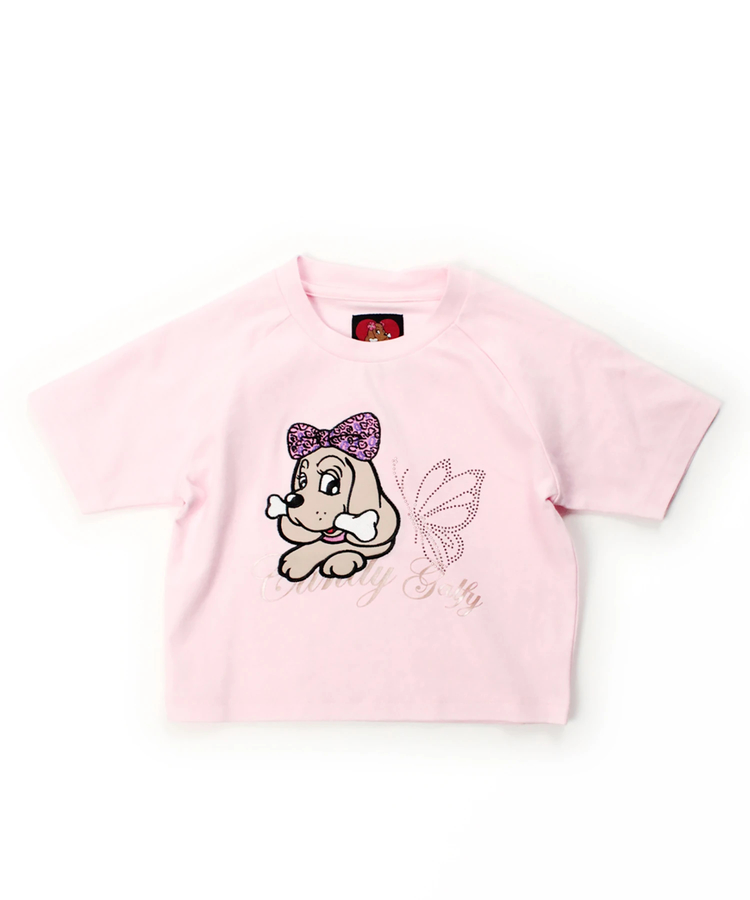 JACKROSE(ジャックローズ) |Candy Galfy/キャンディーガルフィー ピカピカギャルちゃんバタフライチビTee SS(WOMENS)