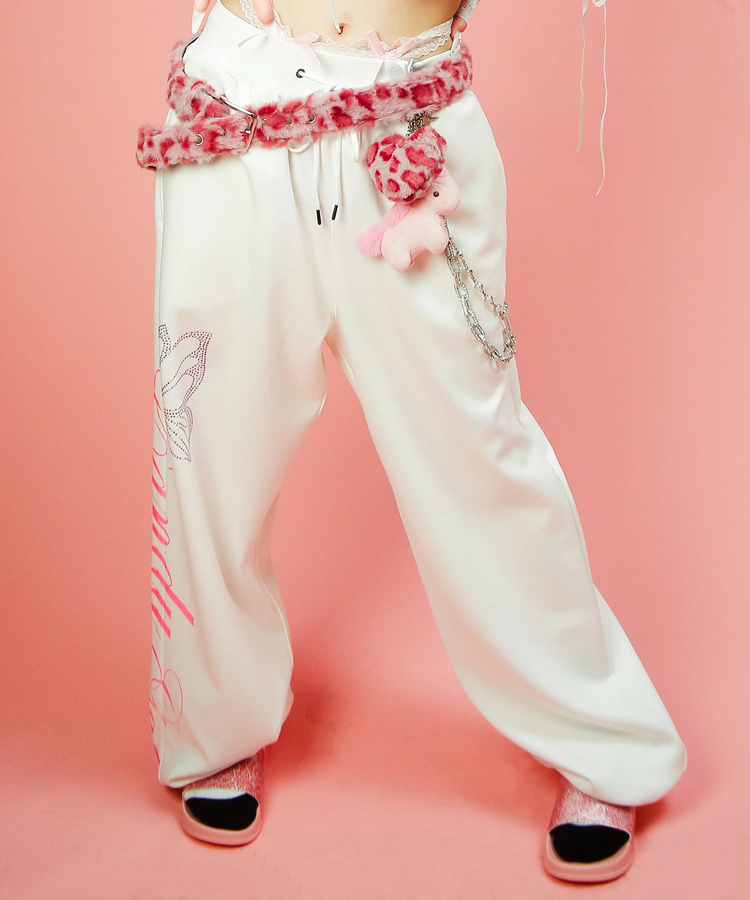 JACKROSE(ジャックローズ) |Candy Galfy/キャンディーガルフィー ピカピカギャルちゃんバタフライスウェットパンツ(WOMENS)
