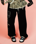 JACKROSE(ジャックローズ) |Candy Galfy/キャンディーガルフィー ピカピカギャルちゃんバタフライスウェットパンツ(WOMENS)