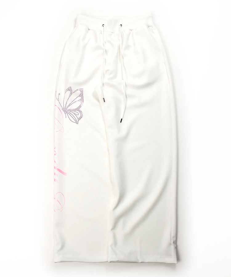 JACKROSE(ジャックローズ) |Candy Galfy/キャンディーガルフィー ピカピカギャルちゃんバタフライスウェットパンツ(WOMENS)