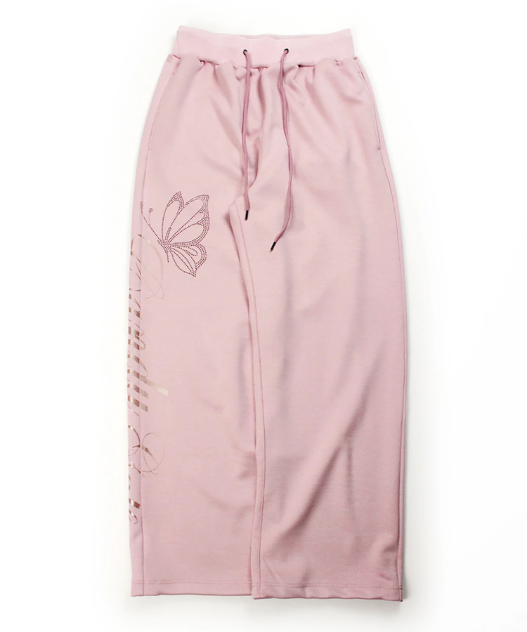 JACKROSE(ジャックローズ) |Candy Galfy/キャンディーガルフィー ピカピカギャルちゃんバタフライスウェットパンツ(WOMENS)