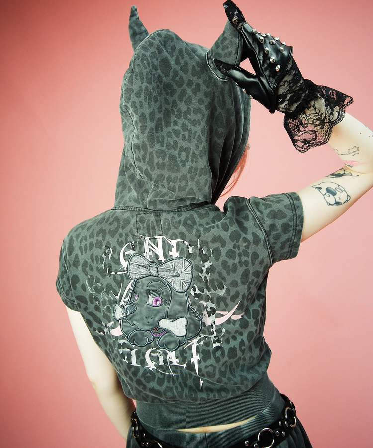 JACKROSE(ジャックローズ) |Candy Galfy/キャンディーガルフィー 病みギャルデビルパーカー SS(WOMENS)