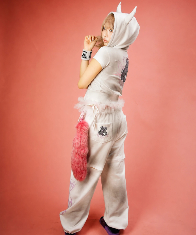 JACKROSE(ジャックローズ) |Candy Galfy/キャンディーガルフィー 病みギャルデビルパーカー SS(WOMENS)