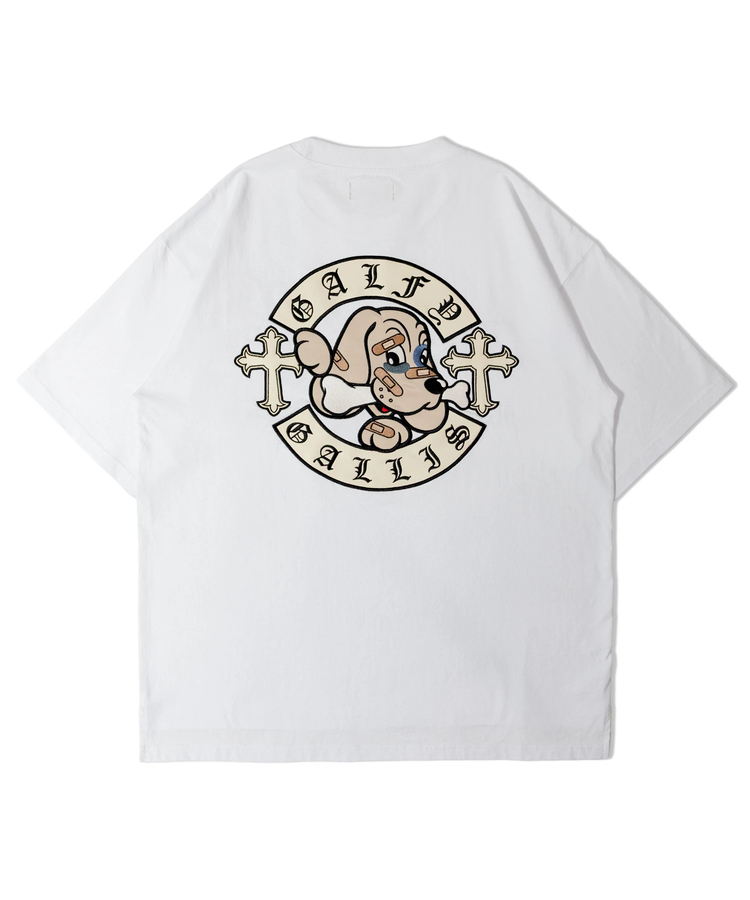 JACKROSE(ジャックローズ) |【GALFY×GALLIS ADDICTION】別注十字架わんわんSS Tee(MENS/WOMENS)