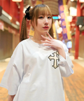 JACKROSE(ジャックローズ) |【GALFY×GALLIS ADDICTION】別注十字架わんわんSS Tee(MENS/WOMENS)