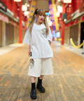 JACKROSE(ジャックローズ) |【GALFY×GALLIS ADDICTION】別注十字架わんわんSS Tee(MENS/WOMENS)