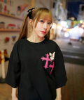 JACKROSE(ジャックローズ) |【GALFY×GALLIS ADDICTION】別注十字架わんわんSS Tee(MENS/WOMENS)