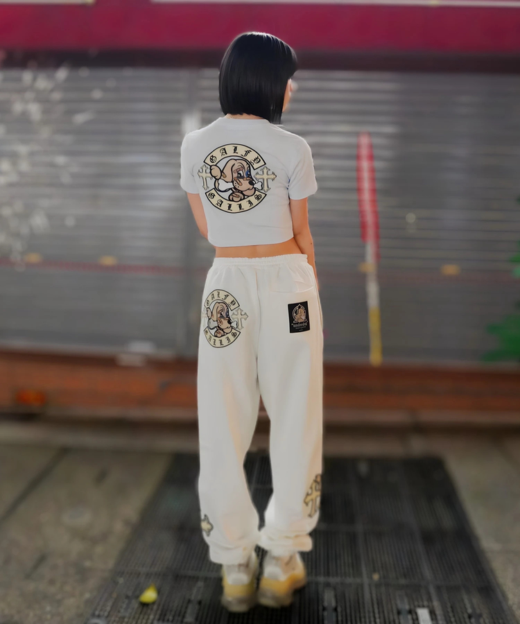 JACKROSE(ジャックローズ) |【GALFY×GALLIS ADDICTION】別注十字架わんわんSS Tee(MENS/WOMENS)