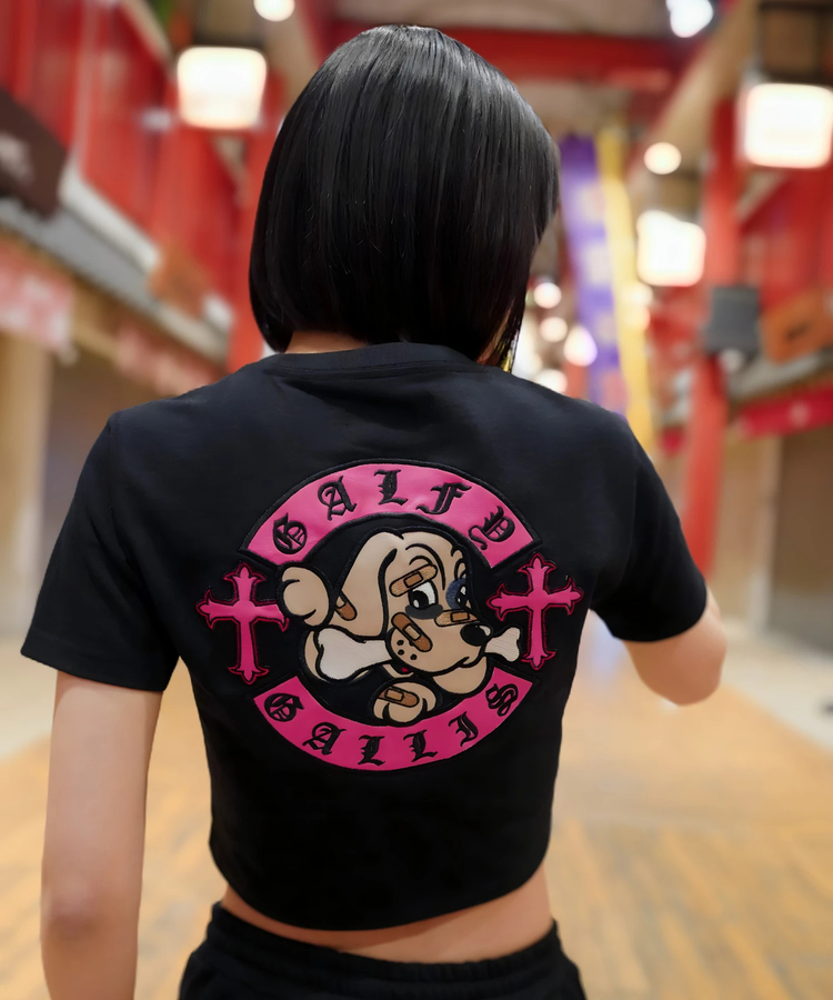 JACKROSE(ジャックローズ) |【GALFY×GALLIS ADDICTION】別注十字架わんわんSS Tee(MENS/WOMENS)
