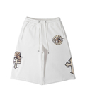 JACKROSE(ジャックローズ) |【GALFY×GALLIS ADDICTION】別注十字架わんわんハーフパンツ(MENS/WOMENS)