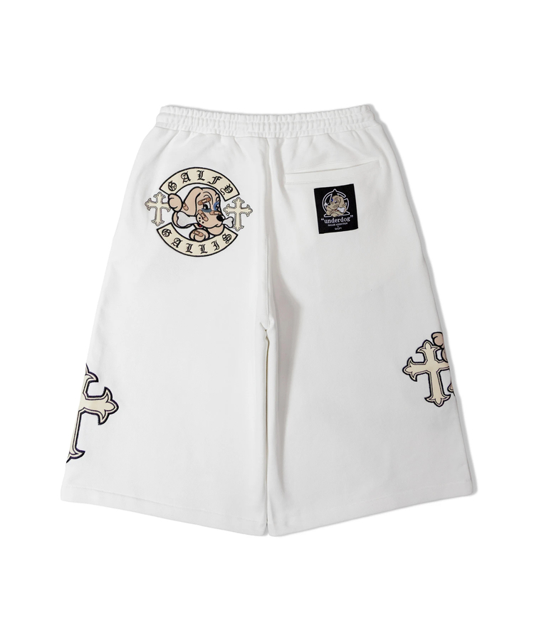 JACKROSE(ジャックローズ) |【GALFY×GALLIS ADDICTION】別注十字架わんわんハーフパンツ(MENS/WOMENS)