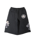 JACKROSE(ジャックローズ) |【GALFY×GALLIS ADDICTION】別注十字架わんわんハーフパンツ(MENS/WOMENS)