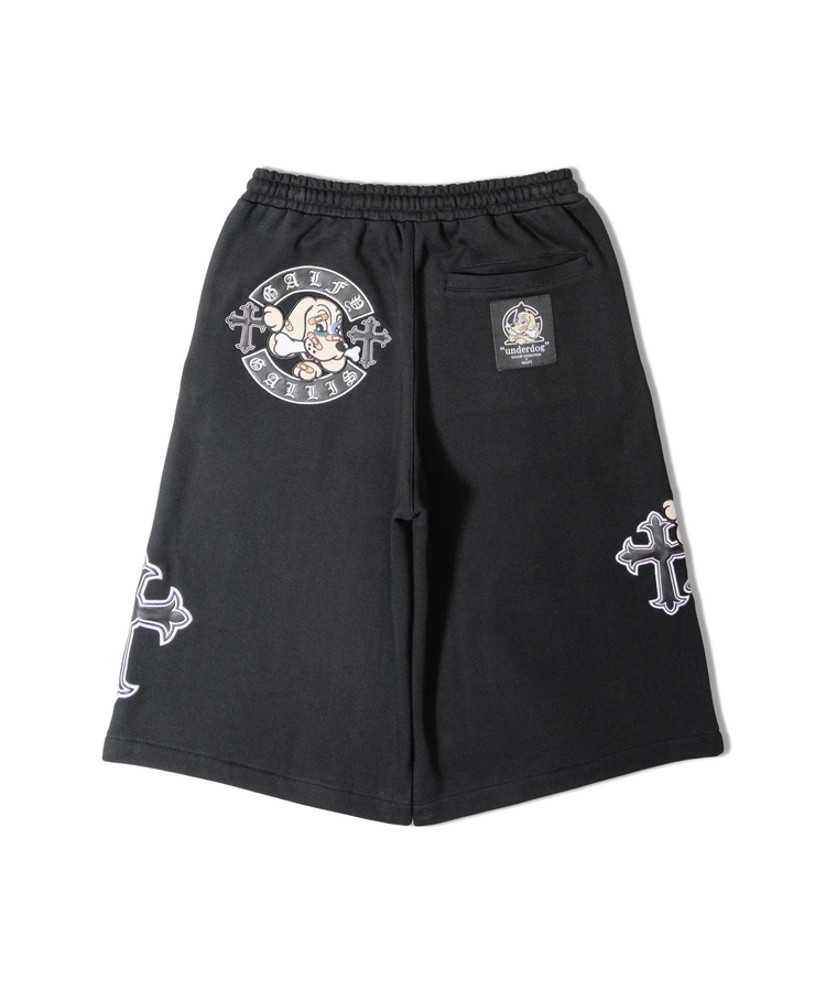 JACKROSE(ジャックローズ) |【GALFY×GALLIS ADDICTION】別注十字架わんわんハーフパンツ(MENS/WOMENS)