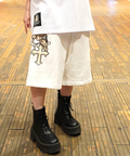 JACKROSE(ジャックローズ) |【GALFY×GALLIS ADDICTION】別注十字架わんわんハーフパンツ(MENS/WOMENS)