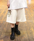 JACKROSE(ジャックローズ) |【GALFY×GALLIS ADDICTION】別注十字架わんわんハーフパンツ(MENS/WOMENS)