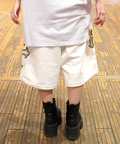 JACKROSE(ジャックローズ) |【GALFY×GALLIS ADDICTION】別注十字架わんわんハーフパンツ(MENS/WOMENS)