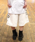 JACKROSE(ジャックローズ) |【GALFY×GALLIS ADDICTION】別注十字架わんわんハーフパンツ(MENS/WOMENS)