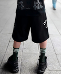 JACKROSE(ジャックローズ) |【GALFY×GALLIS ADDICTION】別注十字架わんわんハーフパンツ(MENS/WOMENS)