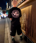 JACKROSE(ジャックローズ) |【GALFY×GALLIS ADDICTION】別注十字架わんわんハーフパンツ(MENS/WOMENS)
