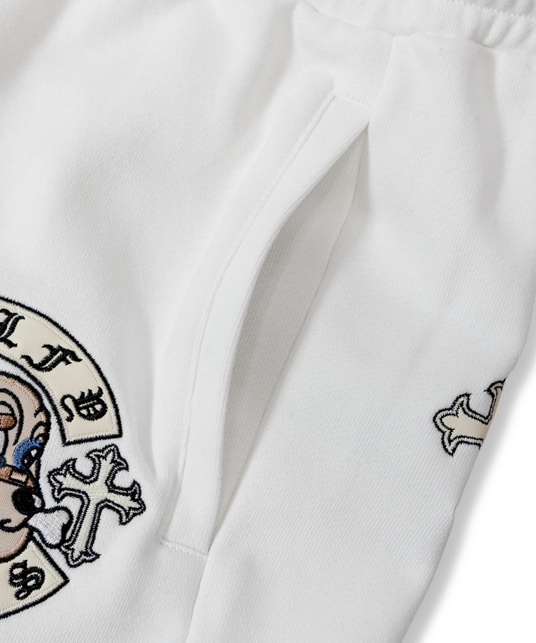 JACKROSE(ジャックローズ) |【GALFY×GALLIS ADDICTION】別注十字架わんわんスウェットパンツ(MENS/WOMENS)