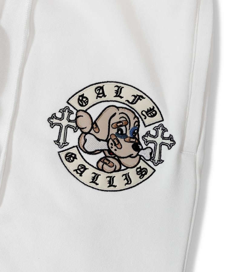 JACKROSE(ジャックローズ) |【GALFY×GALLIS ADDICTION】別注十字架わんわんスウェットパンツ(MENS/WOMENS)