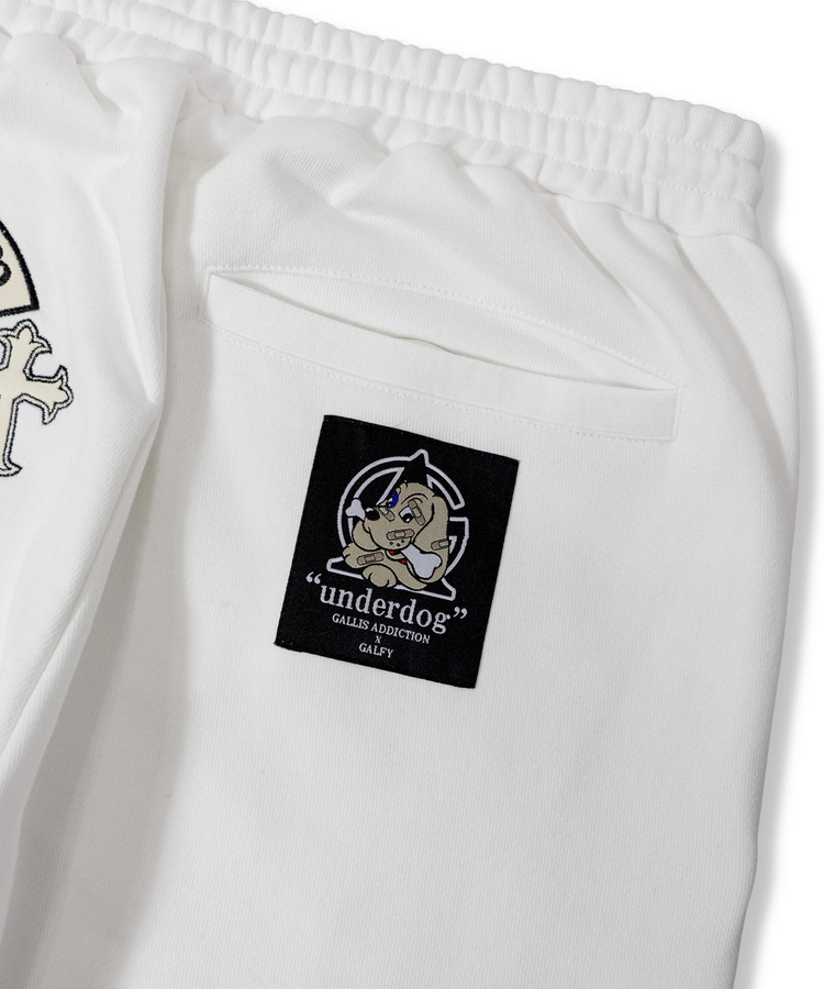 JACKROSE(ジャックローズ) |【GALFY×GALLIS ADDICTION】別注十字架わんわんスウェットパンツ(MENS/WOMENS)