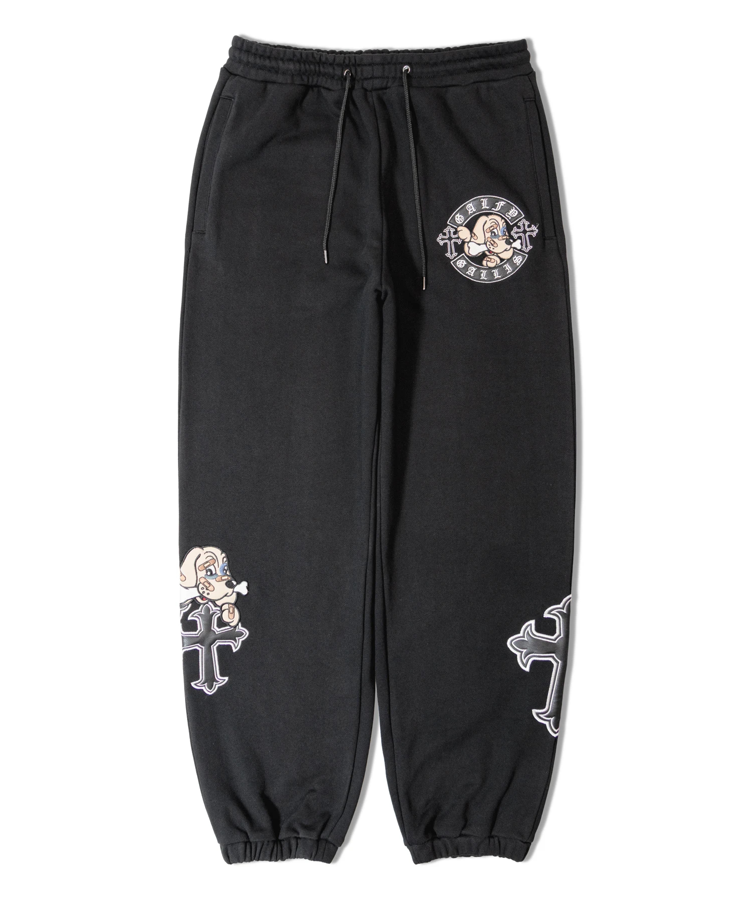 GALFY×GALLIS ADDICTION】別注十字架わんわんスウェットパンツ(MENS