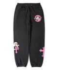 JACKROSE(ジャックローズ) |【GALFY×GALLIS ADDICTION】別注十字架わんわんスウェットパンツ(MENS/WOMENS)