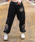 JACKROSE(ジャックローズ) |【GALFY×GALLIS ADDICTION】別注十字架わんわんスウェットパンツ(MENS/WOMENS)
