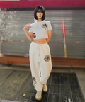 JACKROSE(ジャックローズ) |【GALFY×GALLIS ADDICTION】別注十字架わんわんスウェットパンツ(MENS/WOMENS)