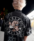 JACKROSE(ジャックローズ) |【GALFY×GALLIS ADDICTION】別注十字架わんわん柄SSシャツ(MENS)