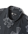 JACKROSE(ジャックローズ) |【GALFY×GALLIS ADDICTION】別注十字架わんわん柄SSシャツ(MENS)