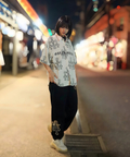 JACKROSE(ジャックローズ) |【GALFY×GALLIS ADDICTION】別注十字架わんわん柄SSシャツ(MENS)