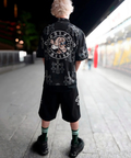 JACKROSE(ジャックローズ) |【GALFY×GALLIS ADDICTION】別注十字架わんわん柄SSシャツ(MENS)