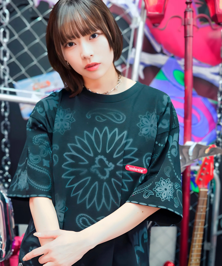 JACKROSE(ジャックローズ) |【GALFY×GALLIS ADDICTION】安定の別注キラキラ犬SS Tee(MENS)